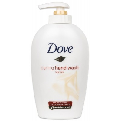 Dove tek.mýdlo Silk pumpa 250ml - Kosmetika Hygiena a ochrana pro ruce Tekutá mýdla s pumpičkou